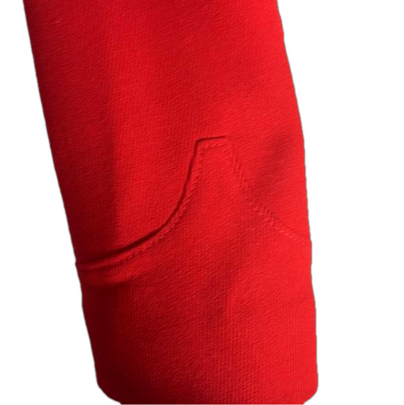 Reduced! RALPH LAUREN Cropped Military Jacket, Madison Red, Sz 14 w/ Gift Box! - Picture 11 of 13